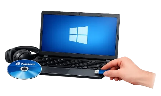 Переустановка Windows на ноутбуке